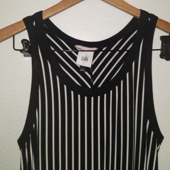 CAbi ATC Wing Striped Dress - Picture 4 of 7